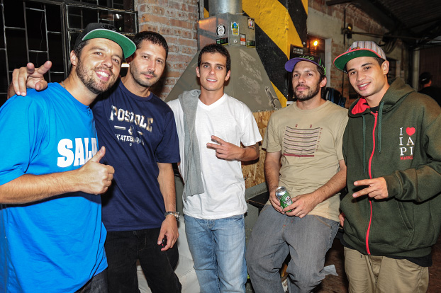 Marcus Cida, Marcelo Marreco, Danny Cerezini, Osni Ribeiro e Diego Chavero Marcus Cida, Marcelo Marreco, Danny Cerezini, Osni Ribeiro e Diego Chavero