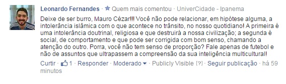 Mensagem de Leonardo Fernandes neste blog: não é preciso explicar muito