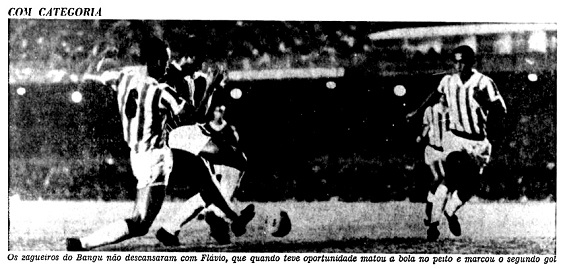 No JB, Fluminense vence Bangu por 3 a 0, Flávio faz um gol No JB, Fluminense vence Bangu por 3 a 0, Flávio faz um gol