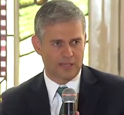 O presidente do Fluminense, Peter Siemsem O presidente do Fluminense, Peter Siemsem