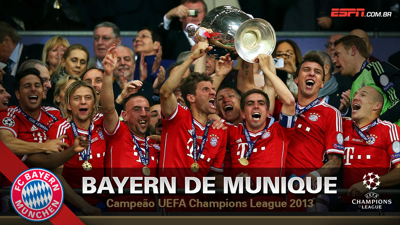 time do bayern campeao da champions