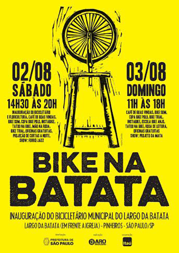 Convite para o Festival Bike na Batata Convite para o Festival Bike na Batata
