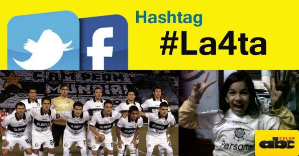 Torcedores usam a hashtag #La4ta, referente à quarta Libertadores que poderá conquistar