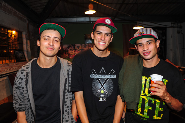 Diego Ramos, Pedrinho e Diego Chavero Diego Ramos, Pedrinho e Diego Chavero