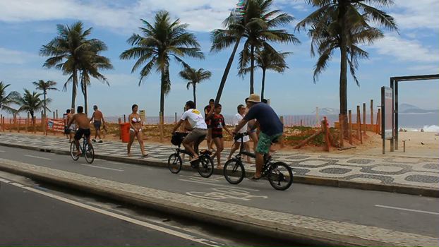 Copacabana, o bairro das bicicletas Copacabana, o bairro das bicicletas