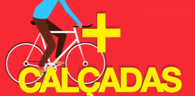 Comunicação visual do plano mostra foco em pedestres e ciclistas Comunicação visual do plano mostra foco em pedestres e ciclistas