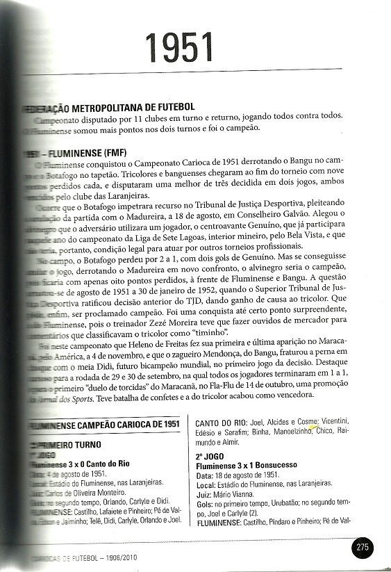 O caso Genuíno no livro Histórias do Campeonato Carioca de Futebol 1906-2010, de Roberto Assaf e Clovis Martins O caso Genuíno no livro Histórias do Campeonato Carioca de Futebol 1906-2010, de Roberto Assaf e Clovis Martins