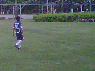 Diego, torcedor do Palmeiras, 9 anos de idade...