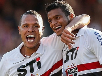 Brasileiro São Paulo Luis Fabiano Reinaldo Fluminense 25/08/13 Brasileiro São Paulo Luis Fabiano Reinaldo Fluminense 25/08/13
