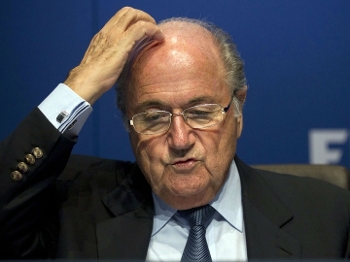 Joseph Blatter, presidente da Fifa: em dezembro de 2013, ele comandará o sorteio final Joseph Blatter, presidente da Fifa: em dezembro de 2013, ele comandará o sorteio final