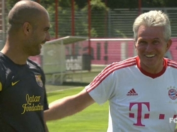 Pep Guardiola sucede Jupp Heynckes no multicampeão Bayern de Munique: enorme desafio. Pep Guardiola sucede Jupp Heynckes no multicampeão Bayern de Munique: enorme desafio.