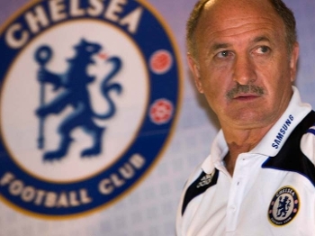 Luiz Felipe Scolari (2008 a 2009): Brasileiro brigou com estrelas, e time não deu liga Luiz Felipe Scolari (2008 a 2009): Brasileiro brigou com estrelas, e time não deu liga
