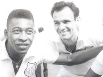 Pelé, Pepe e Coutinho, principais jogadores da Era de Ouro nos anos 1950 e 1960