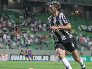 O argentino Dátolo foi aplaudido em sua estreia com o Atlético-MG O argentino Dátolo foi aplaudido em sua estreia com o Atlético-MG