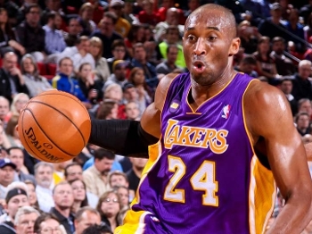 Kobe Bryant em ação pelos Lakers