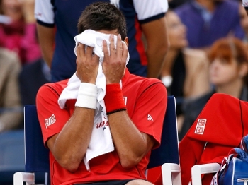 Djokovic lamenta game perdido: sérvio não entrou no jogo no primeiro set