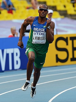 Atletismo Mundial Moscou Rússia 400m Anderson Henriques 11/08/13