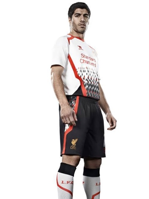 segundo uniforme do liverpool