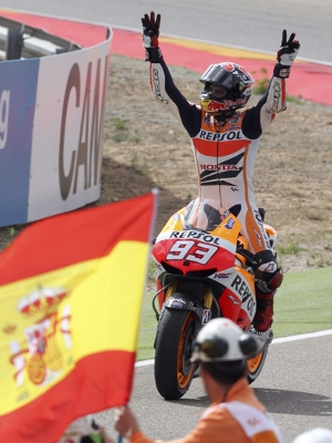 Correndo em casa, Marquez venceu mais uma Correndo em casa, Marquez venceu mais uma