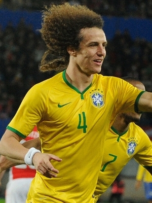 David Luiz marcou o primeiro gol da seleção brasileira David Luiz marcou o primeiro gol da seleção brasileira