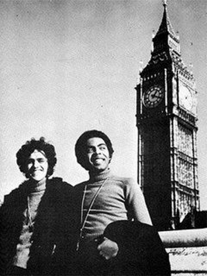 Caetano e Gil, no Big Ben, em Londres Caetano e Gil, no Big Ben, em Londres