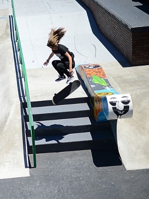 Jessica Florencio- hard flip