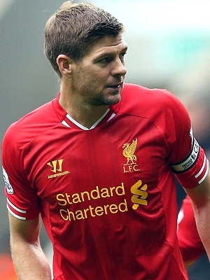 Inglês Newcastle Liverpool Gerrard 19/10/13 Inglês Newcastle Liverpool Gerrard 19/10/13