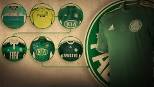 Veja 11 tons de verde do Palmeiras nos anos 2000