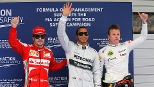 Hamilton 'sobra', Webber pega carona; veja as melhores imagens do treino de classificação do GP da China de F-1
