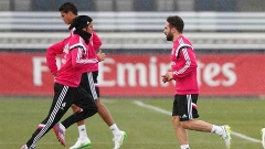 Jogadores do Real Madrid treinaram pela primeira vez depois do Mundial