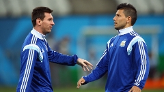 Messi e Aguero