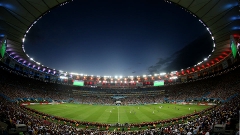 Maracanã durante a final da Copa do Mundo, entre Alemanha e Argentina