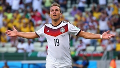 Gotze comemora gol que abriu o placar no Castelão
