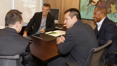 Reunião da CBF Gilmar Rinaldi Dunga Mauro Silva 31/07/2014