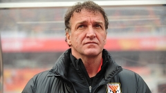 Técnico Cuca, do Shandong Luneng-CHI, durante a partida contra o Buriram United-TAI, pela Liga dos Campeões da Ásia