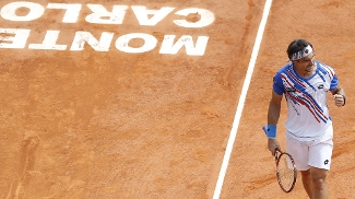 David Ferrer Comemora Rafael Nadal Tênis Masters 1000 Monte Carlo 18/04/2014 David Ferrer Comemora Rafael Nadal Tênis Masters 1000 Monte Carlo 18/04/2014