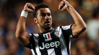 Quagliarella fez o gol de empate da Juventus Quagliarella fez o gol de empate da Juventus