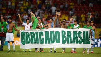 Os taitianos se despedem da torcida como a pior seleção da Copa das Confederações Os taitianos se despedem da torcida como a pior seleção da Copa das Confederações