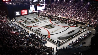 Imagem de como ficará a arena da Street League em Newark, Nova Jersey