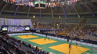 Maracanãzinho recebeu público pequeno pela manhã...