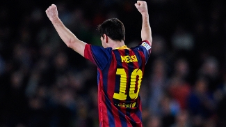 Messi marca dois e quebra recorde histórico Messi marca dois e quebra recorde histórico
