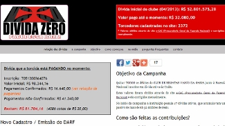 Site da 'Campanha dos Cem Mil' Site da 'Campanha dos Cem Mil'