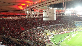 Torcida do Flamengo tem sido feliz nos jogos do Maracanã Torcida do Flamengo tem sido feliz nos jogos do Maracanã