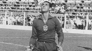 Gylmar treina antes da decisão da Copa de 1962 contra a Tchecoslováquia