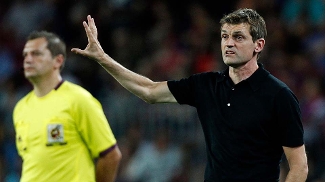 Tito Vilanova fez sua estreia oficial pelo Barcelona