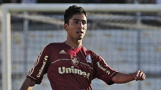 O jovem lateral Igor Julião ganhou elogios de Luxa O jovem lateral Igor Julião ganhou elogios de Luxa