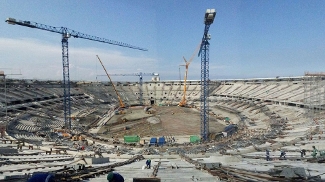 Com 70% das obras concluídas, Maracanã se prepara para receber a nova cobertura