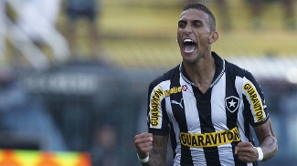 Rafael Marques comemora o gol do título do Botafogo Rafael Marques comemora o gol do título do Botafogo