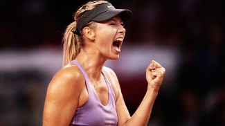 Maria Sharapova Agnieszka Radwanska WTA Stuttgart Alemanha Tênis 25/04/2014 Maria Sharapova Agnieszka Radwanska WTA Stuttgart Alemanha Tênis 25/04/2014