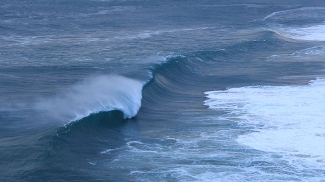 A onda do 'Canhão de Nazaré' A onda do 'Canhão de Nazaré'